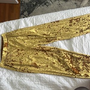 Fun velvety pants